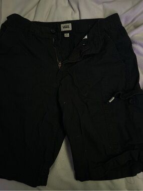 Vans Black Cargo Shorts